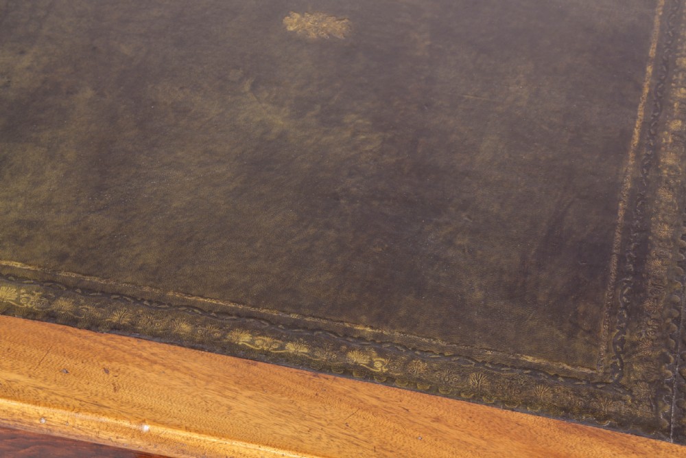 A Victorian Library Table in Mahogany and Pine View VI