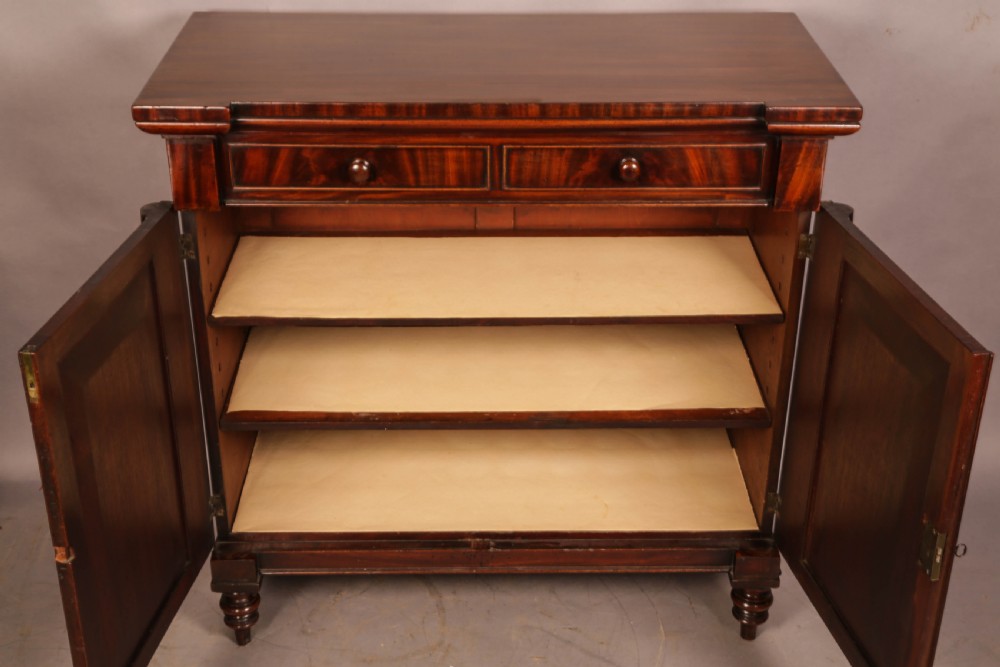 A Super early 19th century side Cabinet c 1830 View IV