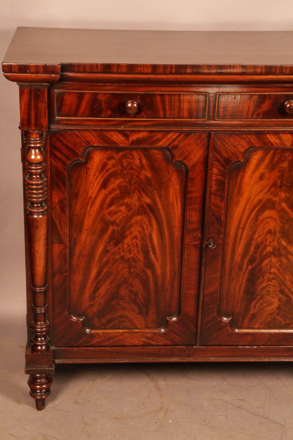 A Super early 19th century side Cabinet c 1830 View V