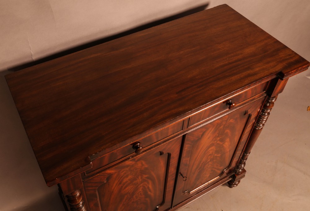 A Super early 19th century side Cabinet c 1830 View VII