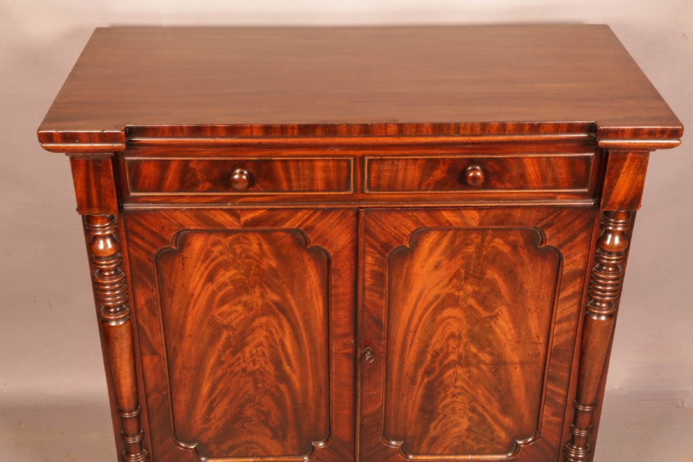 A Super early 19th century side Cabinet c 1830 View VIII
