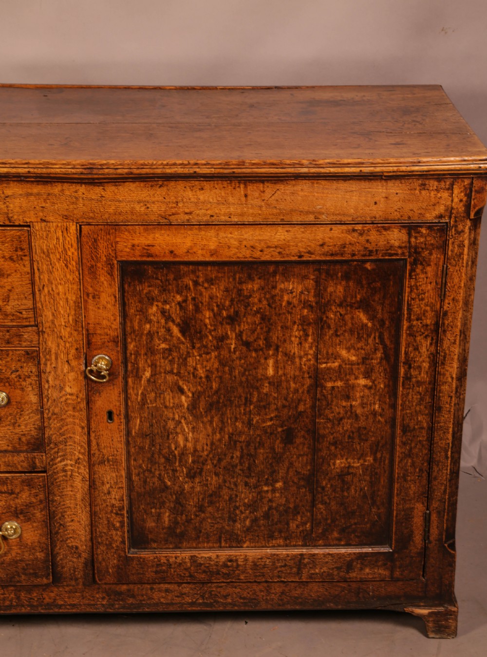 An Attractive Serving Dresser in Oak c 1760 View VIII