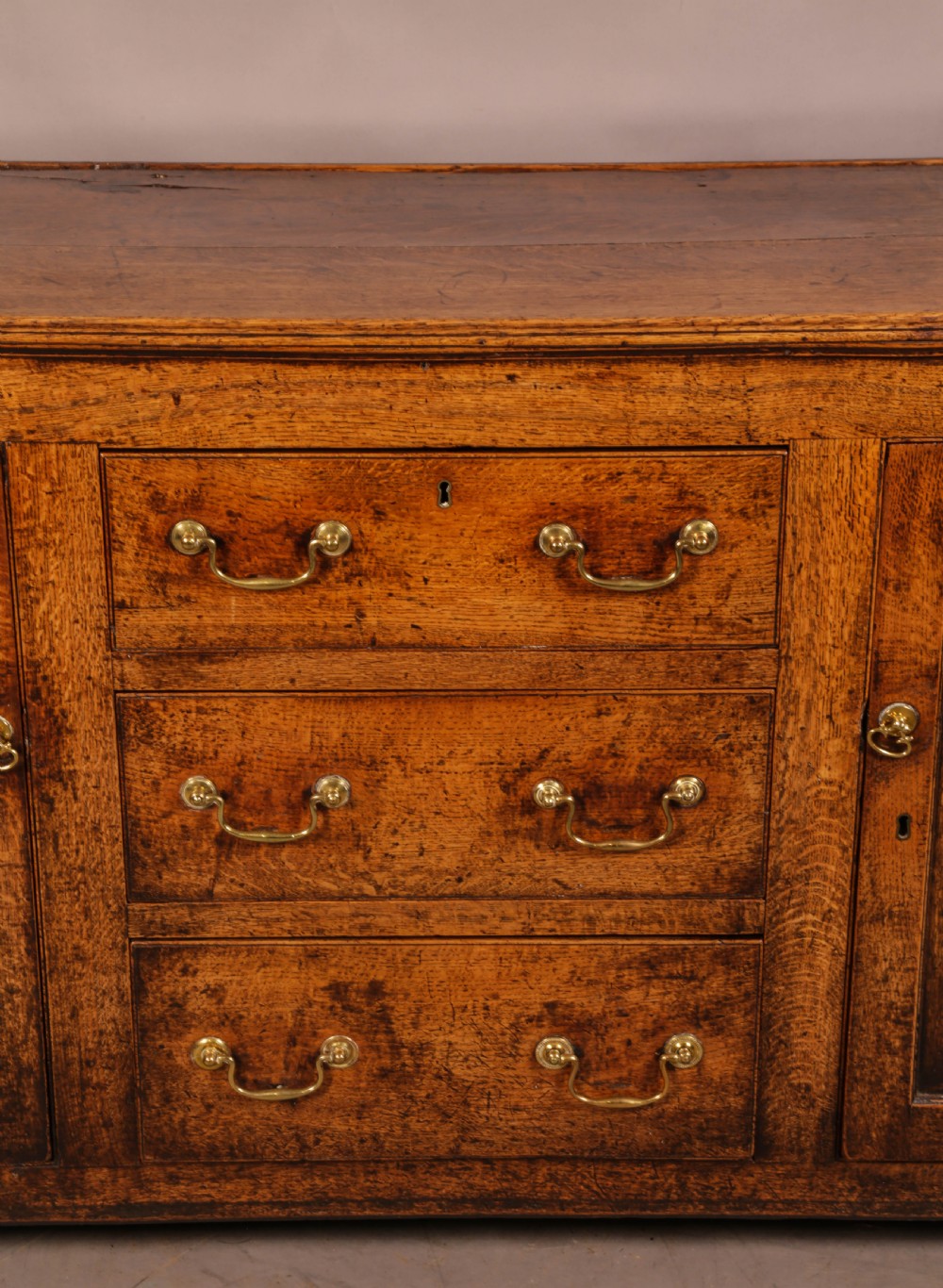 An Attractive Serving Dresser in Oak c 1760 View IX