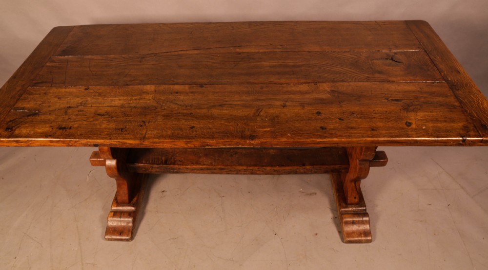 A 19th century Oak Refectory Table seats 6 View III