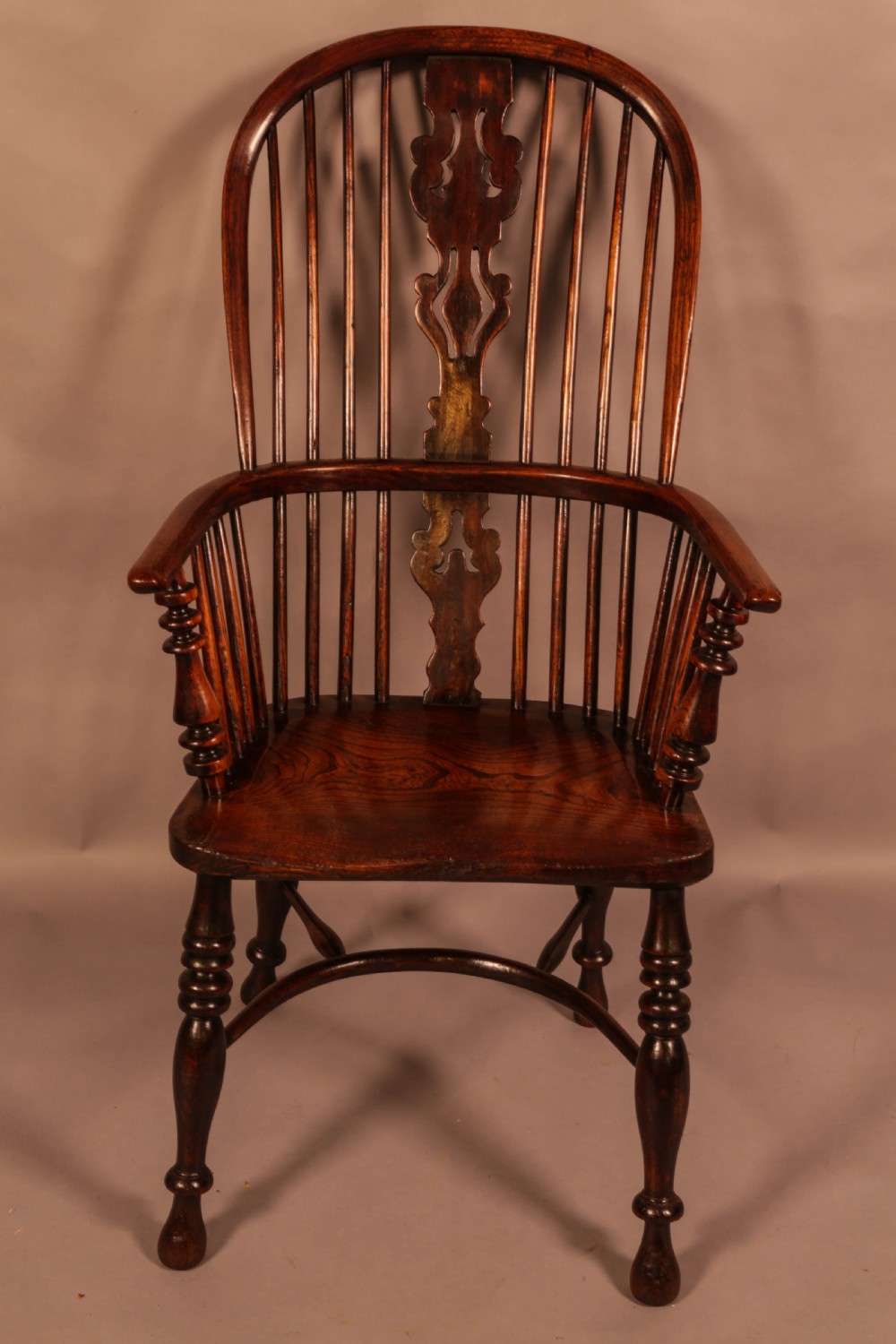 Good High Back Windsor Chair Benjamin Gilling of Worksop