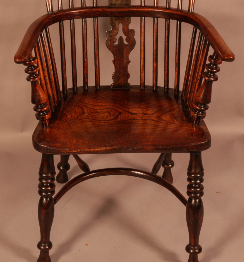 Good High Back Windsor Chair Benjamin Gilling of Worksop View III