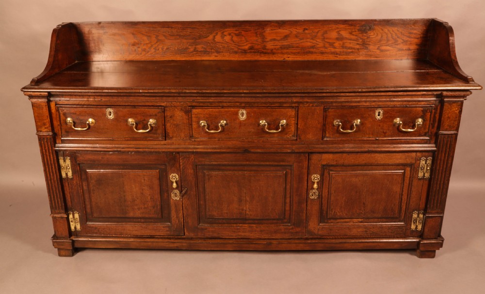 A Good Georgian Serving Dresser in Oak
