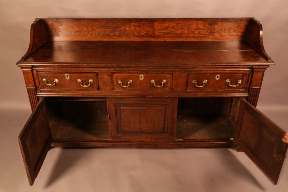 A Good Georgian Serving Dresser in Oak View III