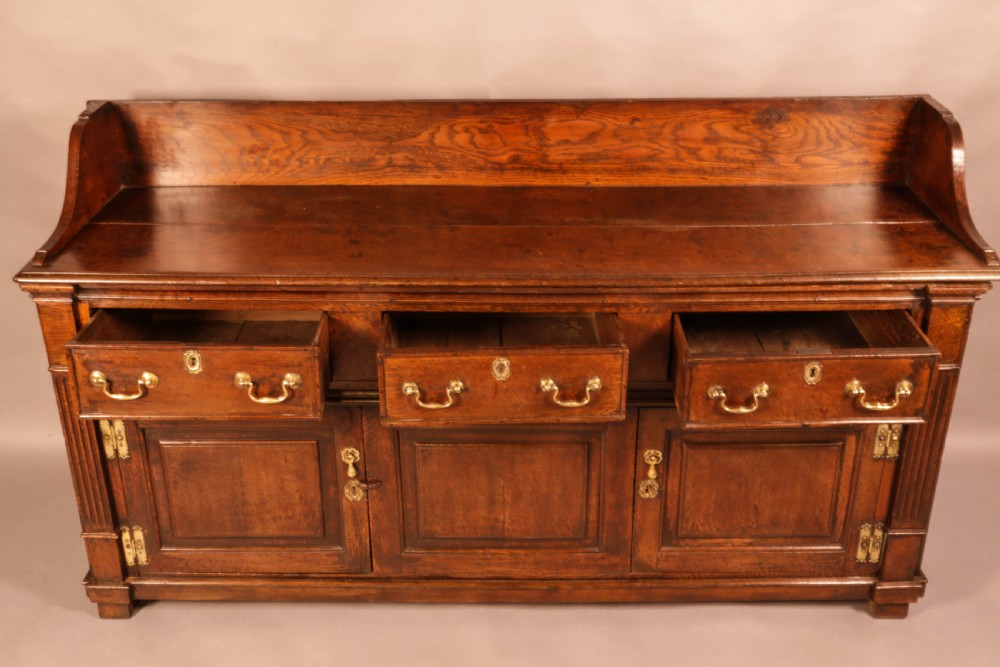 A Good Georgian Serving Dresser in Oak View VI