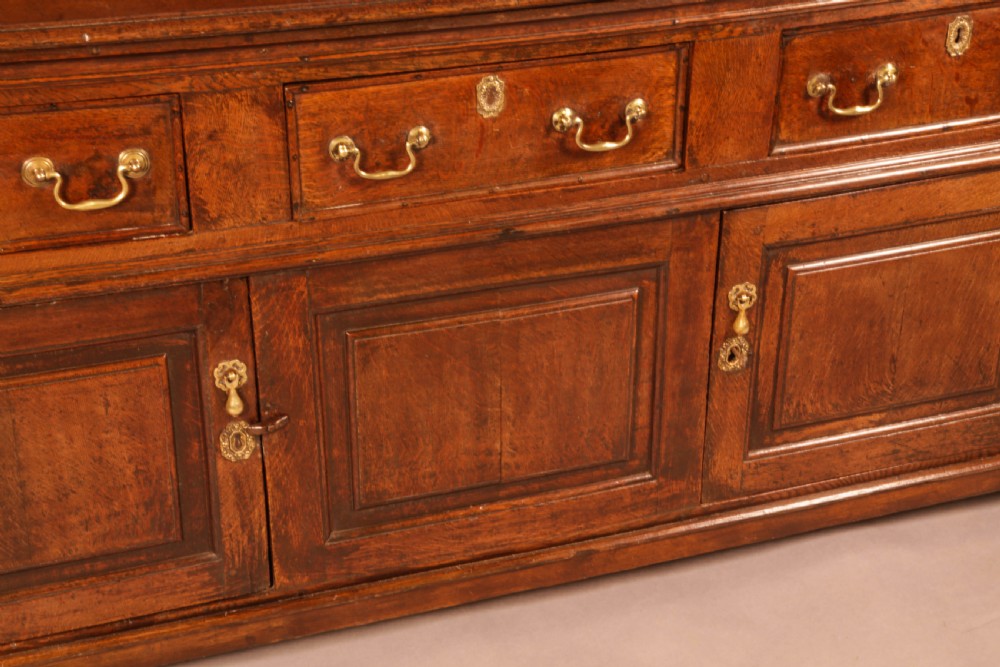 A Good Georgian Serving Dresser in Oak View X