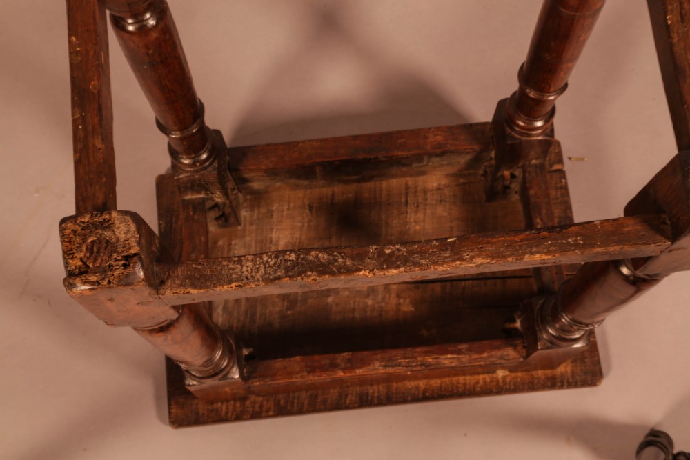 A 17th century Joints Stool View VIII