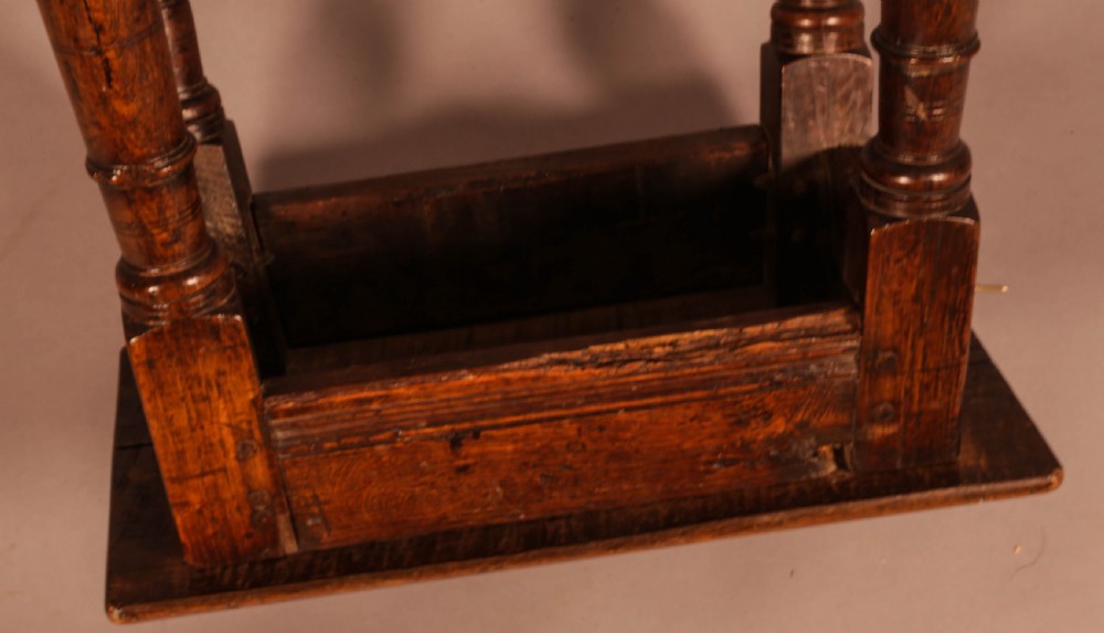 A 17th century Joints Stool View IX