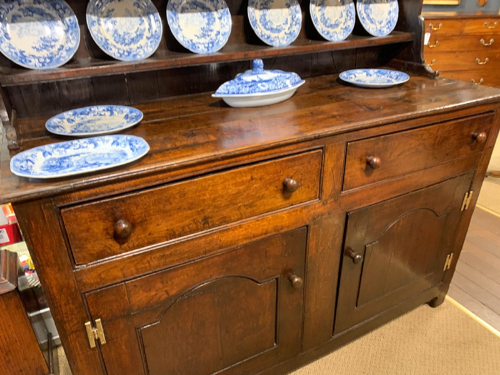 A Georgian Oak Dresser 18th century View X