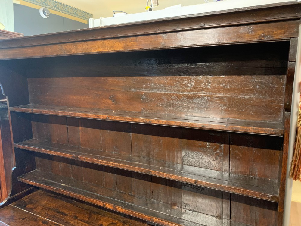 A Georgian Oak Dresser 18th century View XI