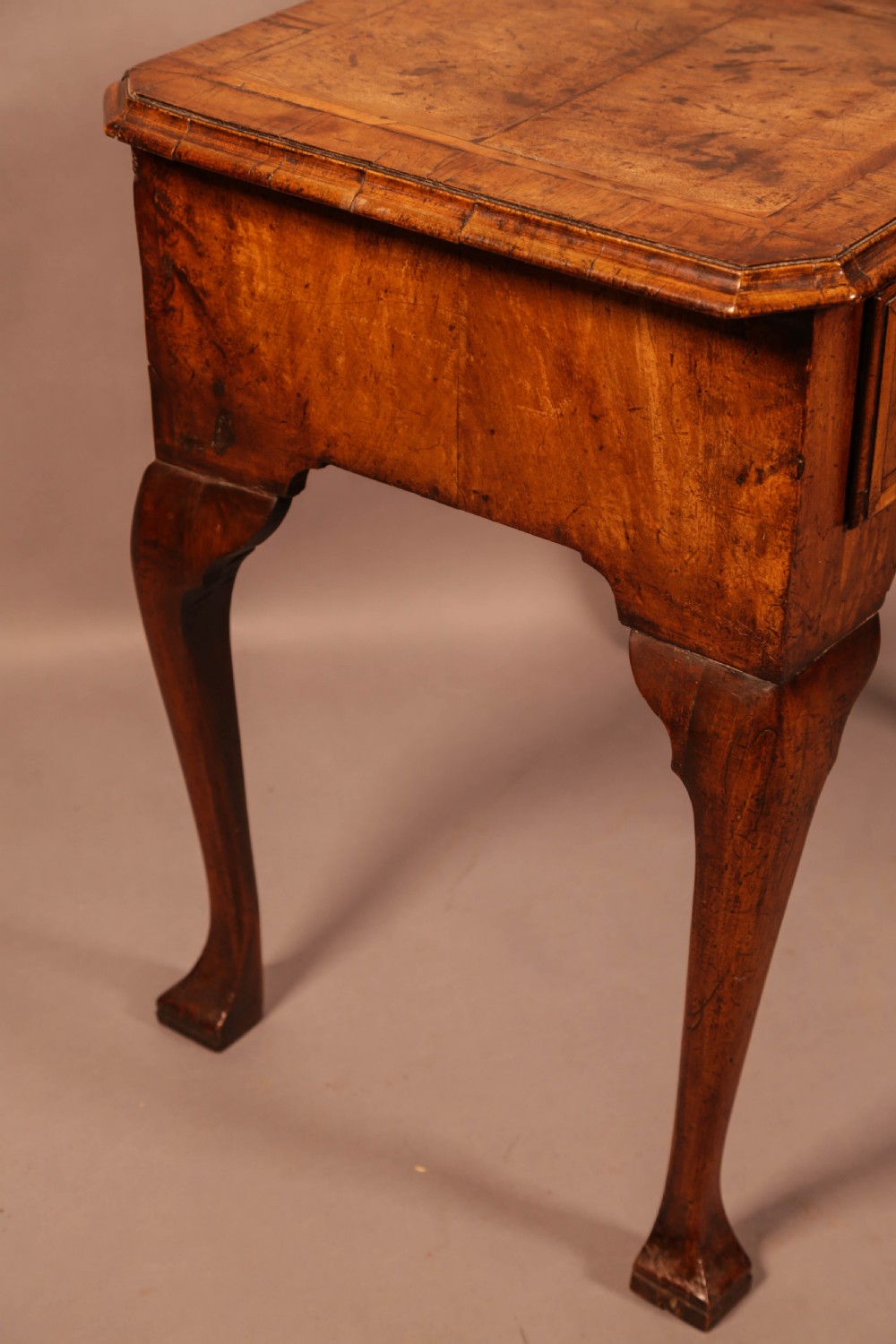A George I English Walnut Low Boy View V