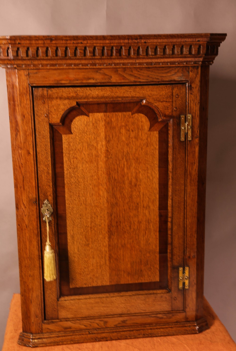 An 18th century Oak Corner Cupboard View II