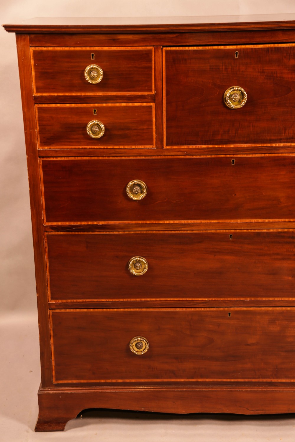 A Massive late Victorian Chest of Drawers in Mahogany View II