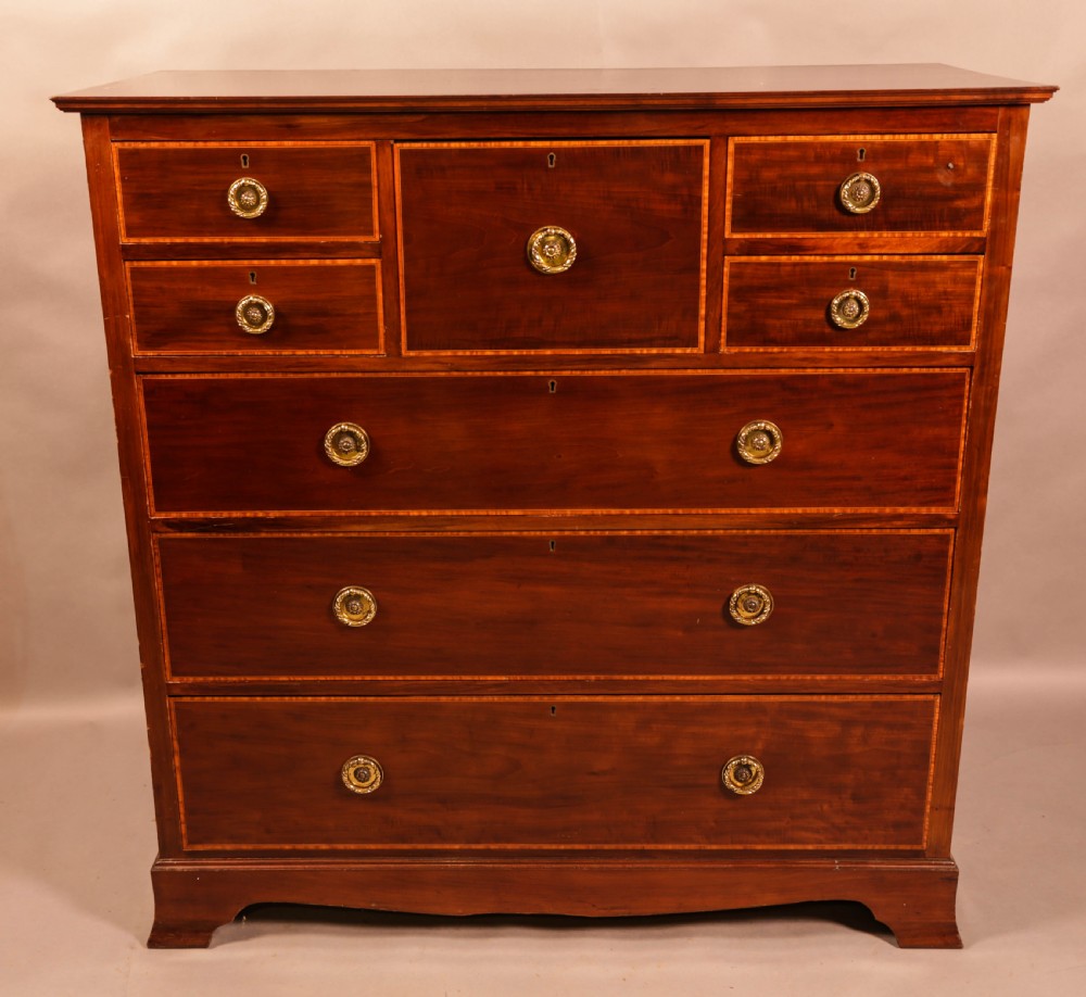A Massive late Victorian Chest of Drawers in Mahogany View VIII