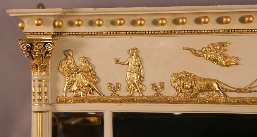 A 19th c Overmantle Classical figures View VI