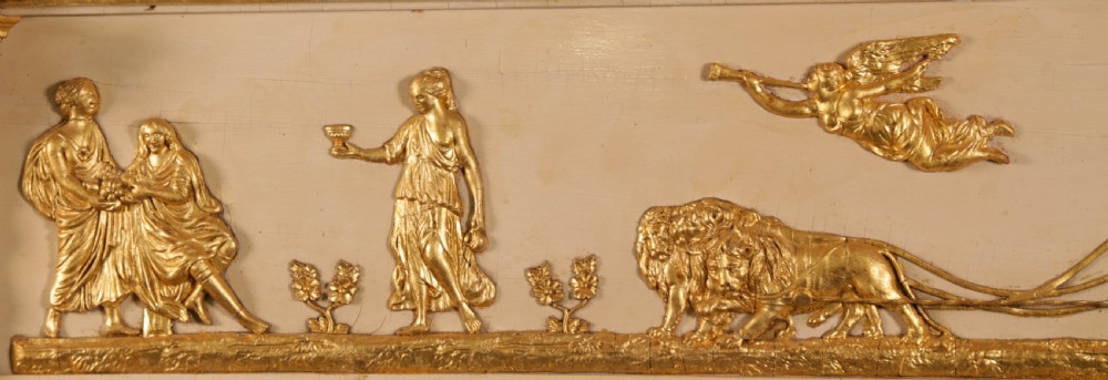 A 19th c Overmantle Classical figures View VII