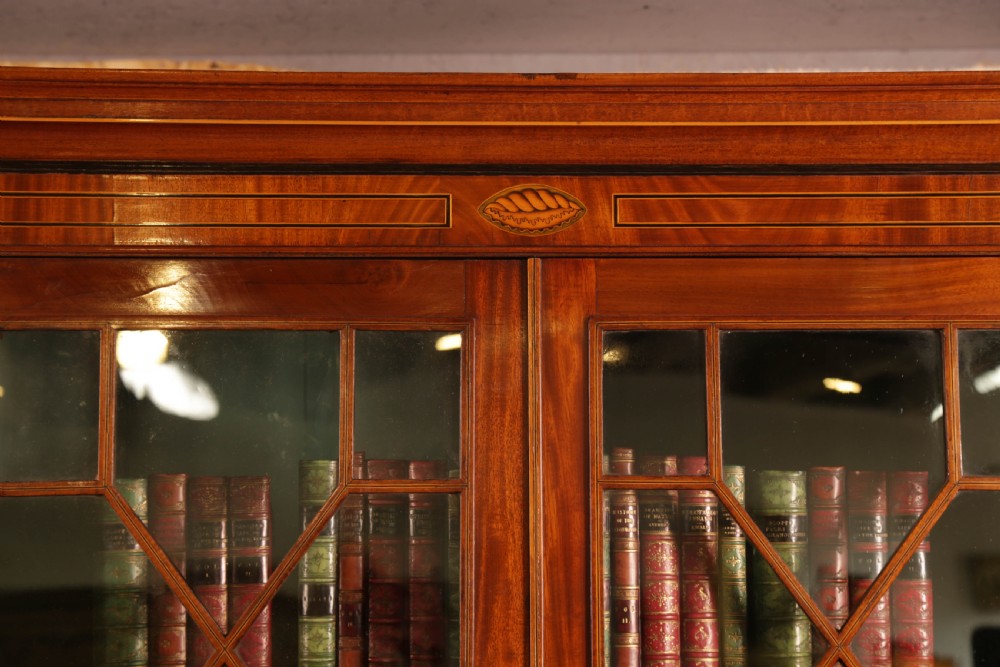 An 18th century Mahogany Full height corner Cupboard View V