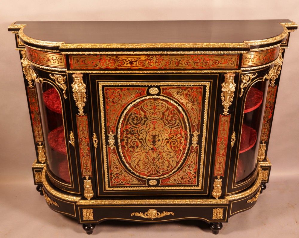 A Fabulus Boulle Work Credenza Victorian  View IV