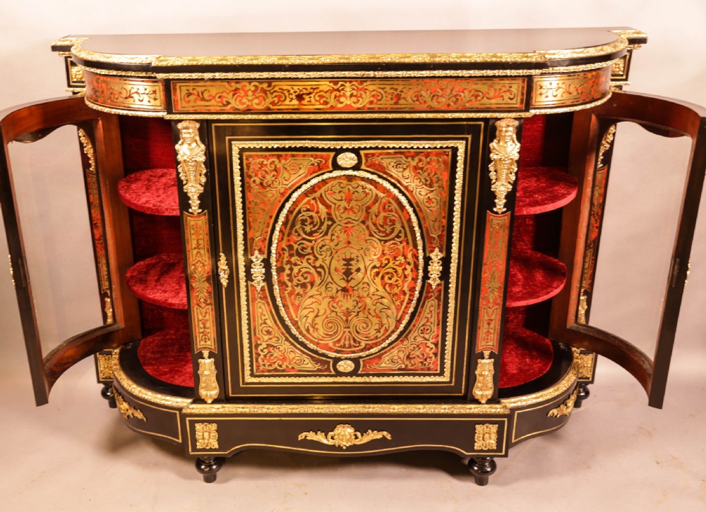 A Fabulus Boulle Work Credenza Victorian  View VI