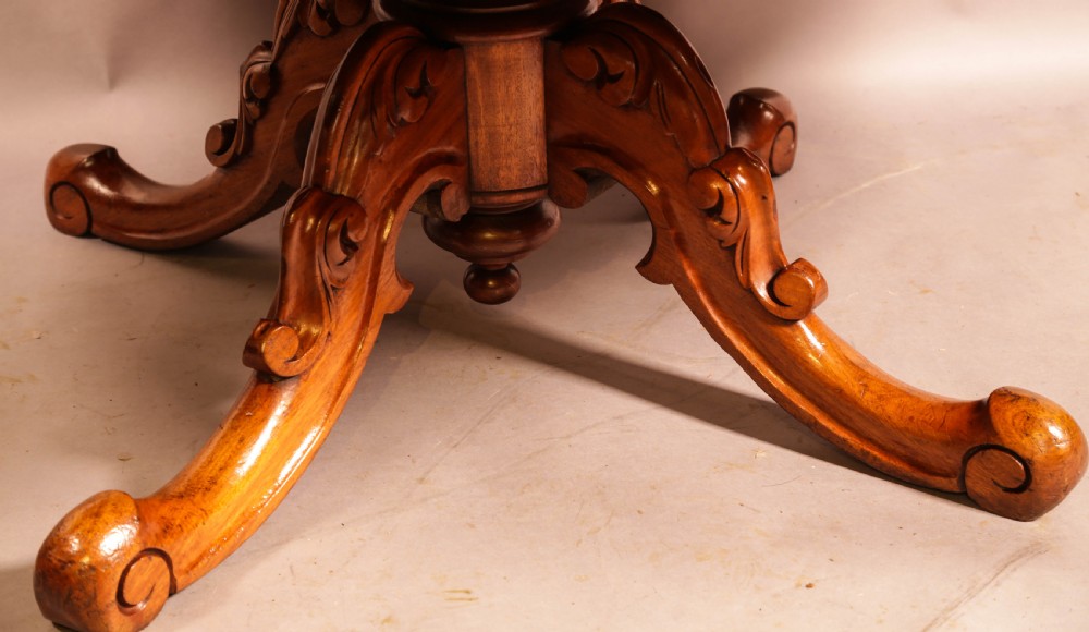 A Victorian Burr Walnut Coffee Table View IV