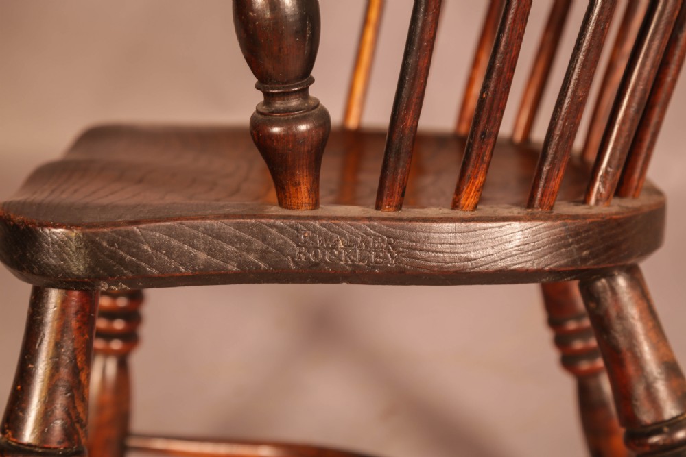 A Good Fred Walker High Back Windsor chair View X