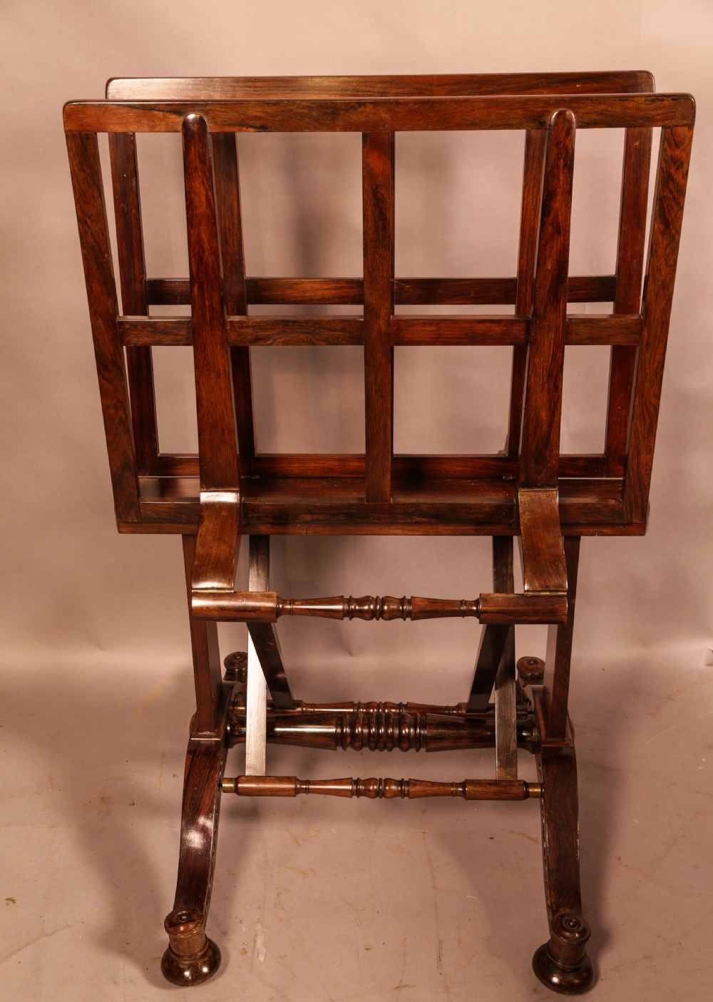 A Rare Country House Folio Stand in Rosewood View II