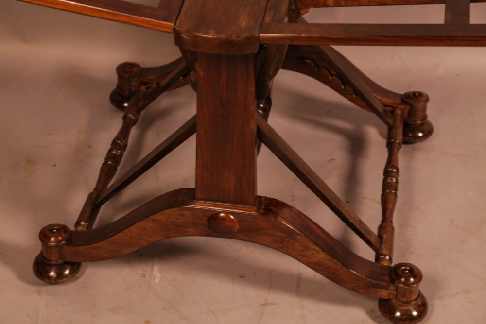 A Rare Country House Folio Stand in Rosewood View VI