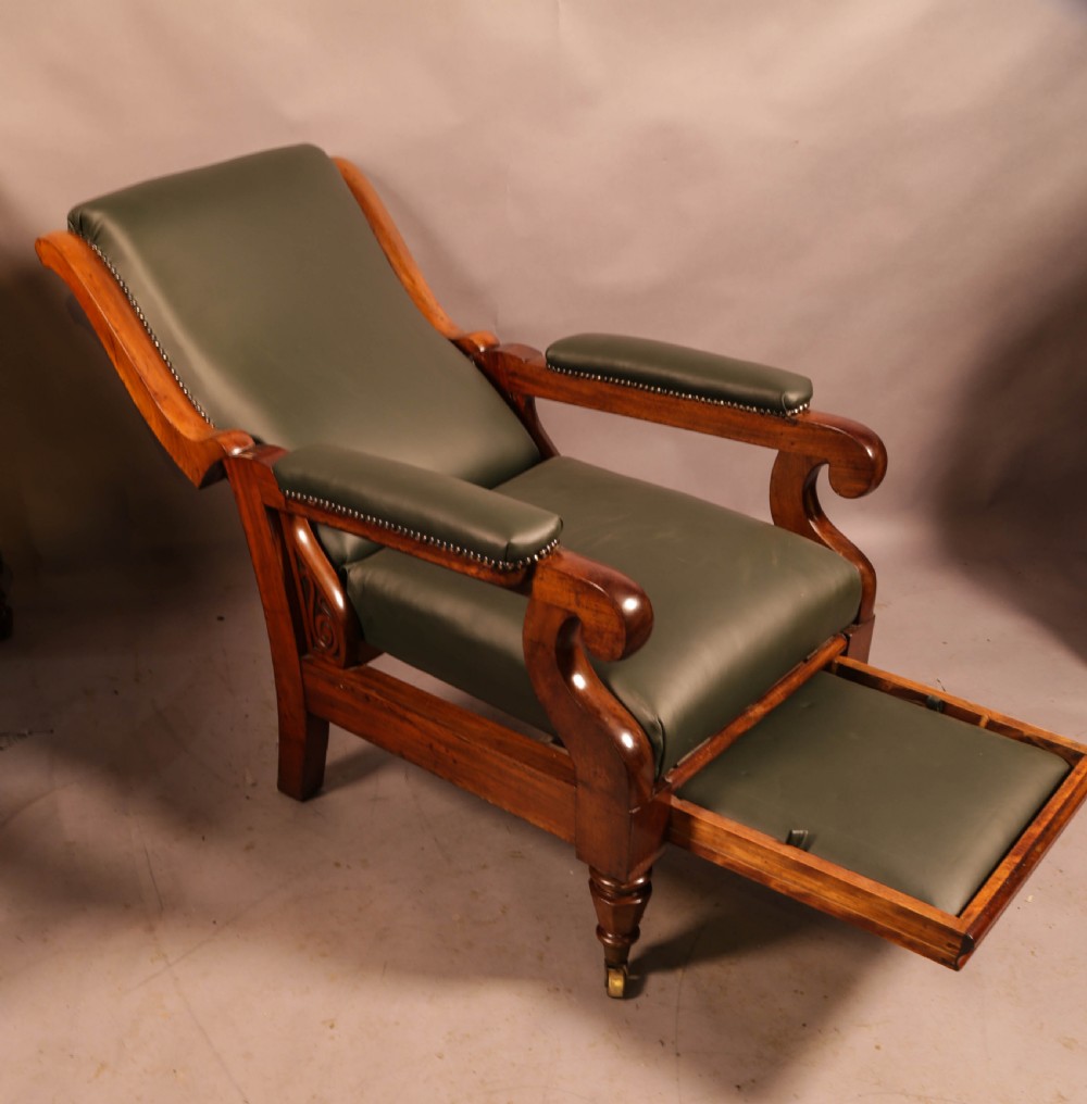 A Super William IV Reclining Library Armchair View VI