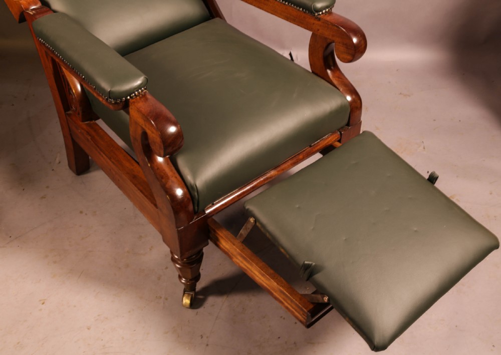 A Super William IV Reclining Library Armchair View VIII