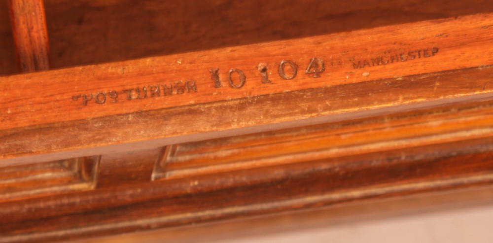 A Victorian Duet Stool in Mahogany Manchester maker View VI