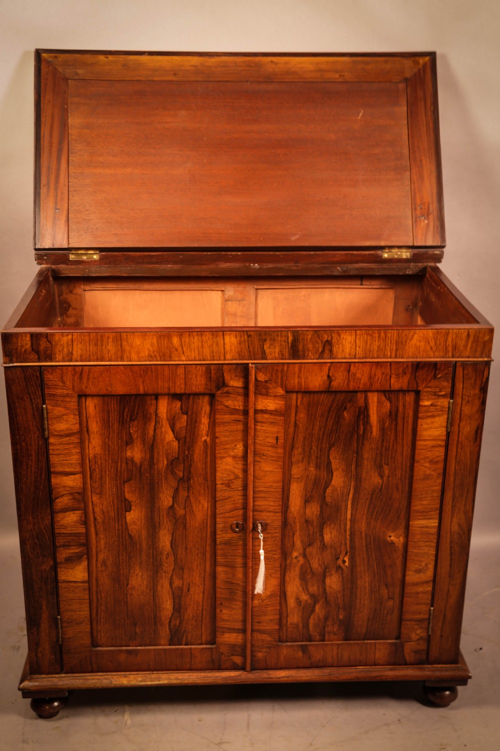 A Super Quality Rosewood 2 door Cabinet View III