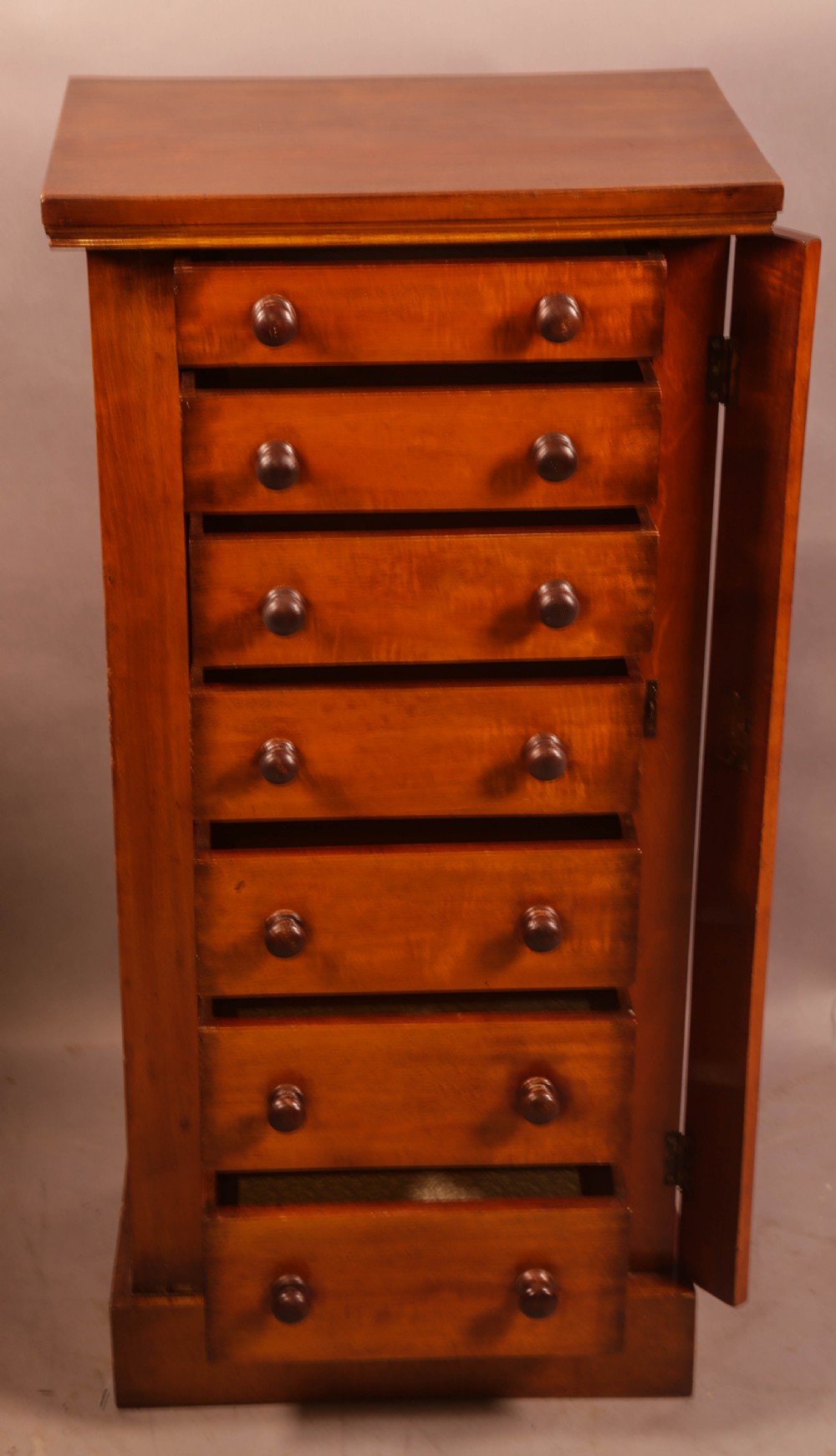 A Victorian Mahogany Wellington Chest View V