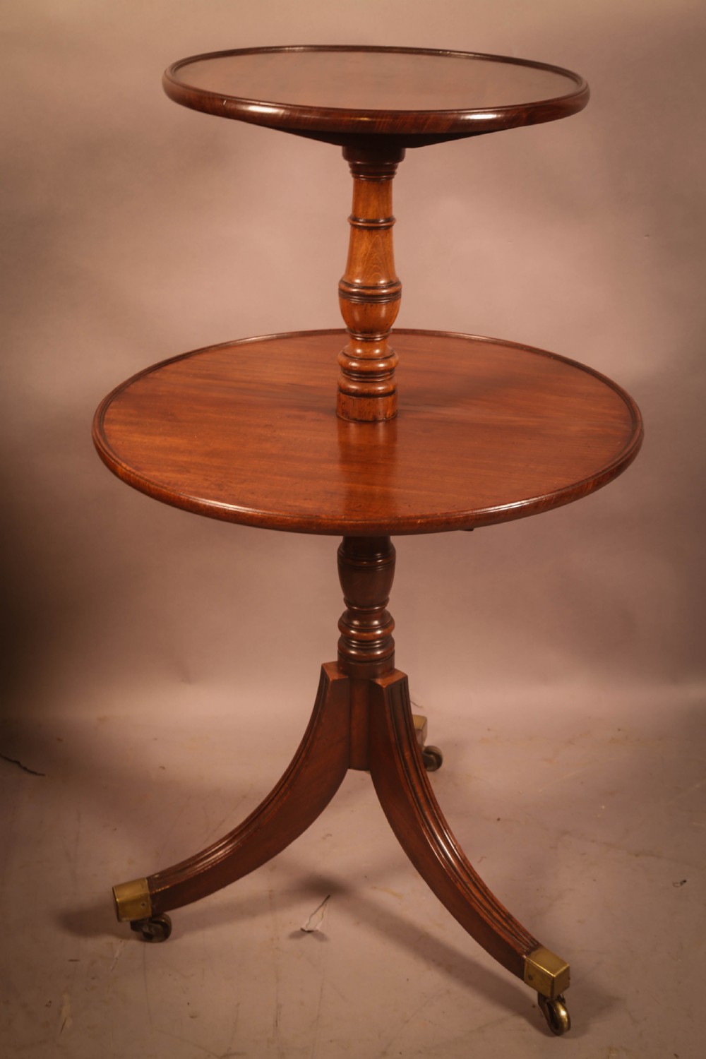 A Georgian Mahogany Dumb Waiter