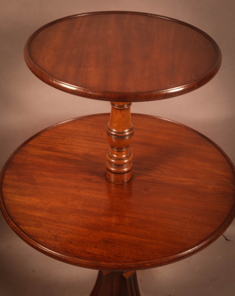 A Georgian Mahogany Dumb Waiter View III
