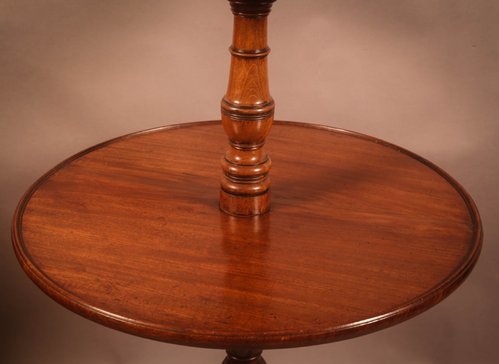 A Georgian Mahogany Dumb Waiter View IV