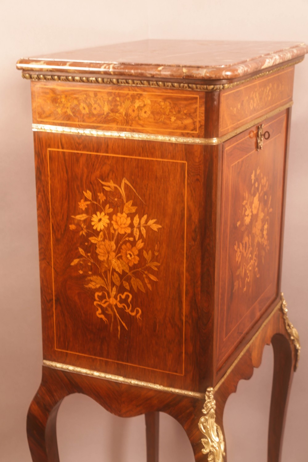 A Super Quality French Secretair Cabinet RoseWood View IV