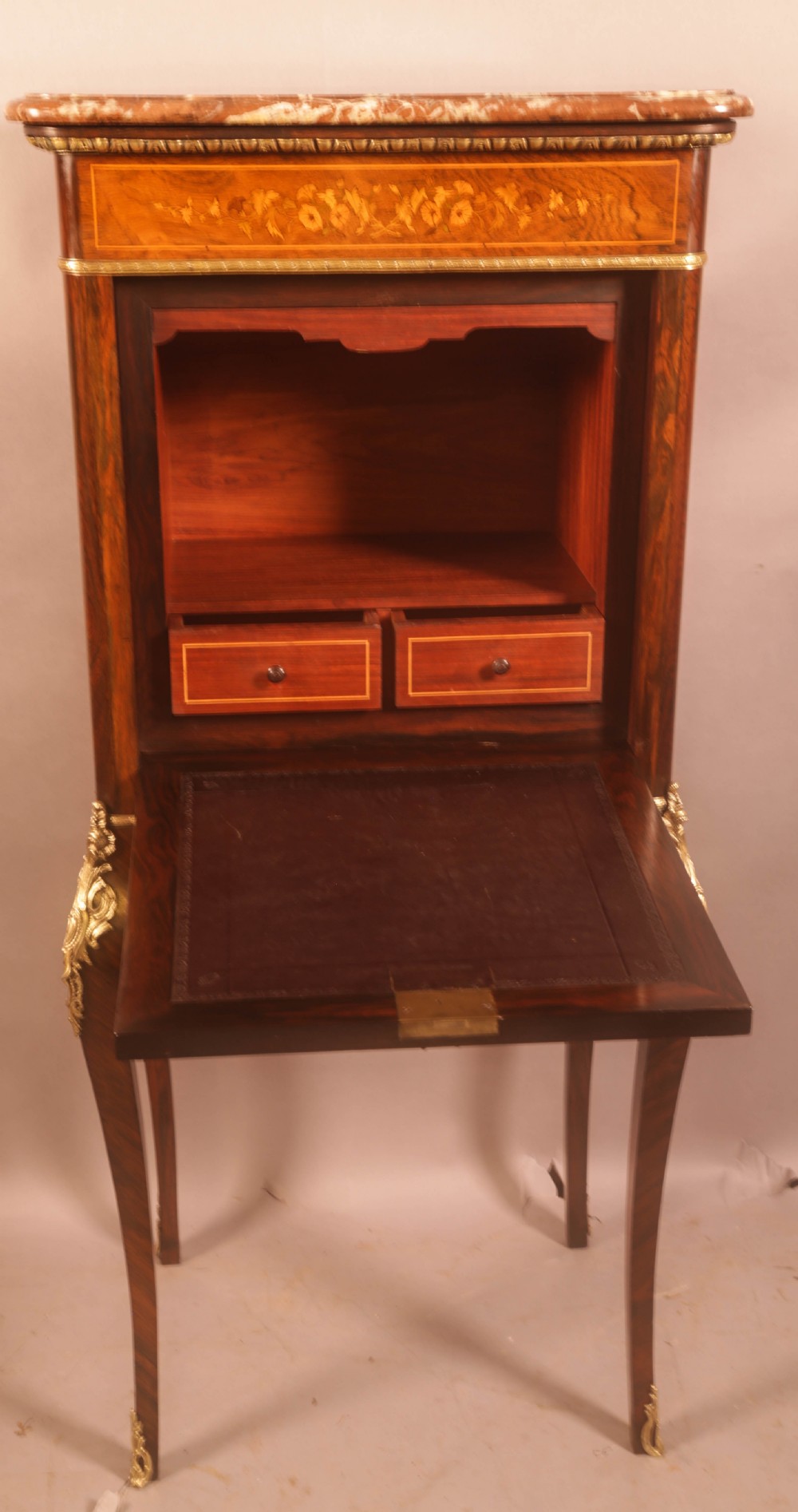 A Super Quality French Secretair Cabinet RoseWood View IX