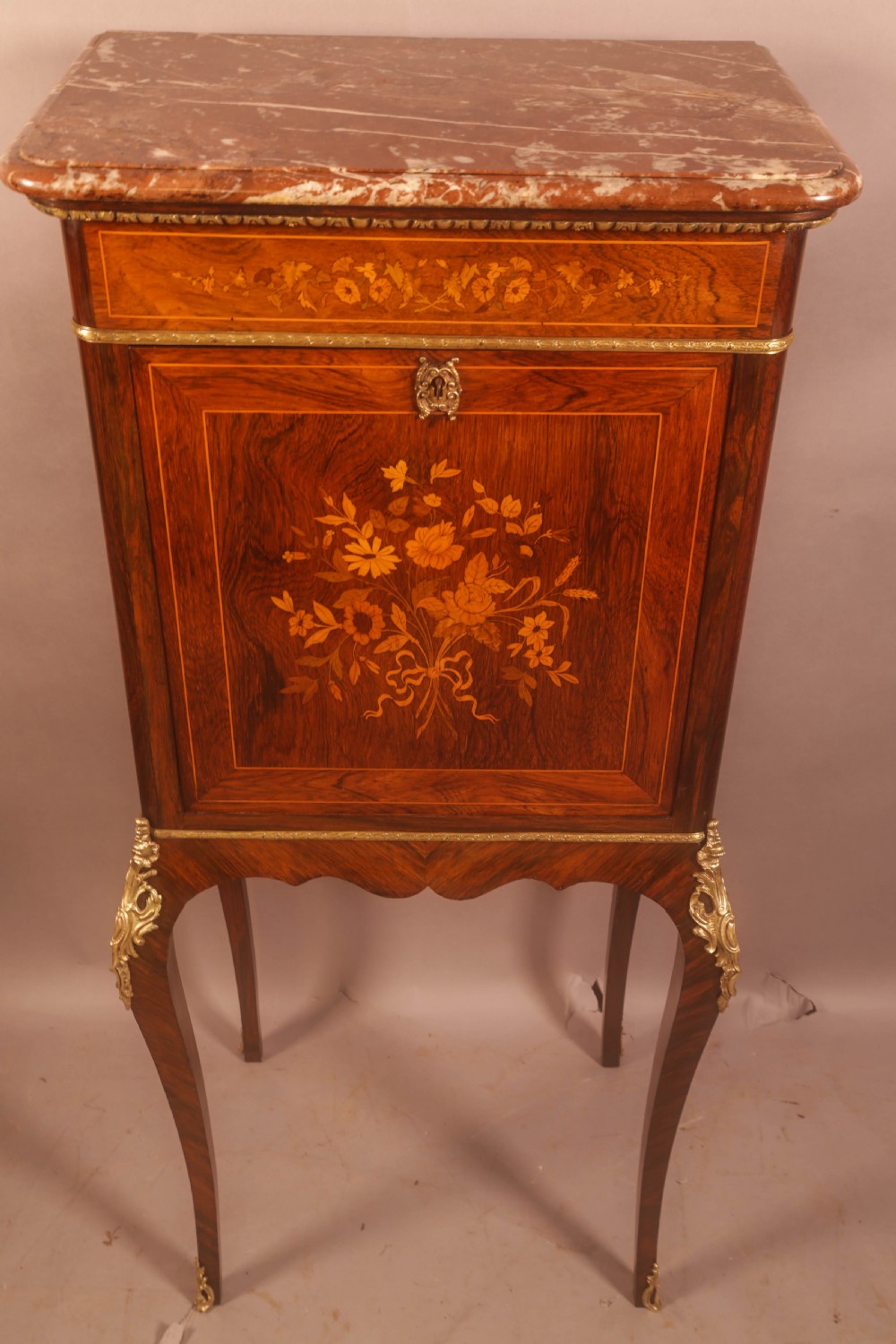 A Super Quality French Secretair Cabinet RoseWood View X