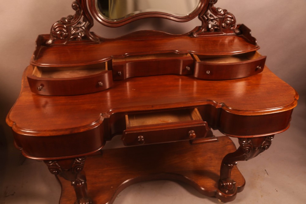A Victorian Duchess Dressing table in mahogany View VI
