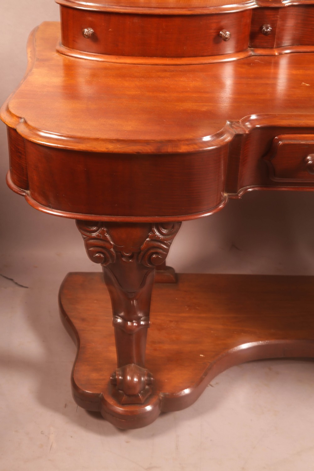 A Victorian Duchess Dressing table in mahogany View VIII