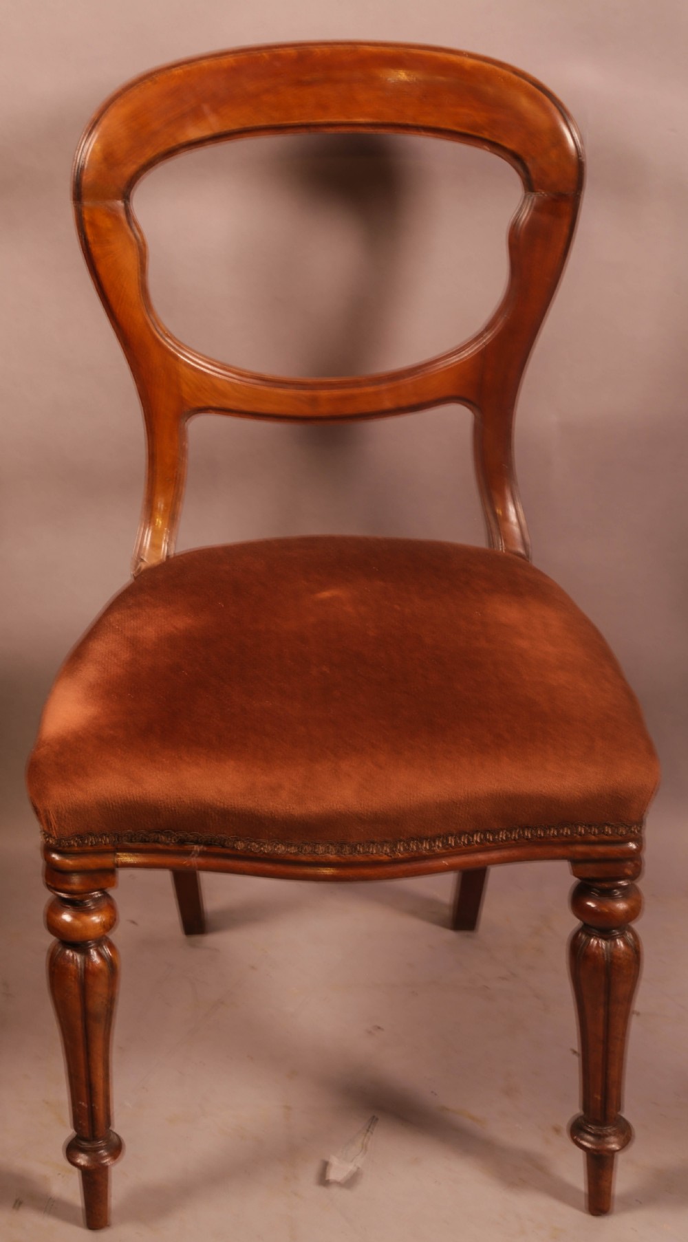 A Rare set of 8 victorian Dining chairs 2 Carvers View VI
