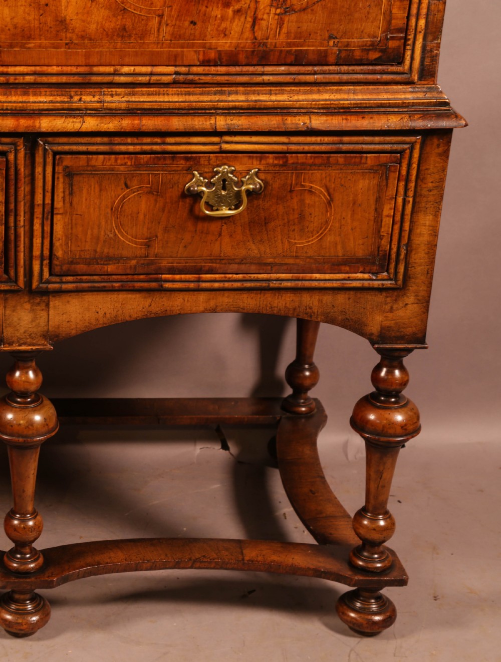 A George I Chest on Stand Figured Walnut View VI