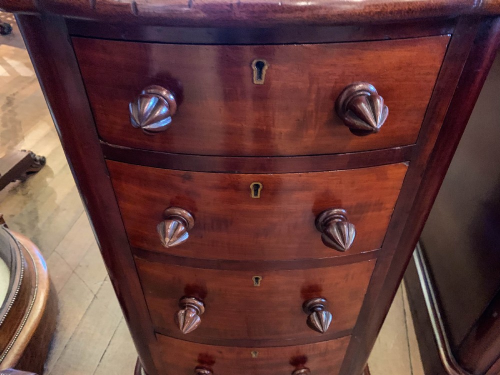 A Good Pair of victorian Bedside chests in Mahogany View V