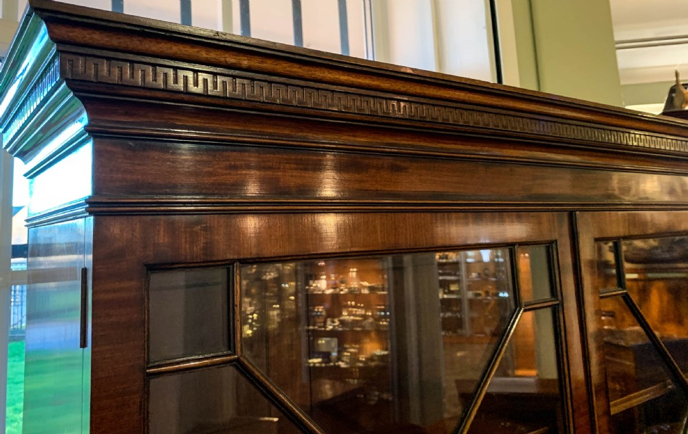 A Super Quality  Writing Desk and Bookcase by Waring and Gillow View VII