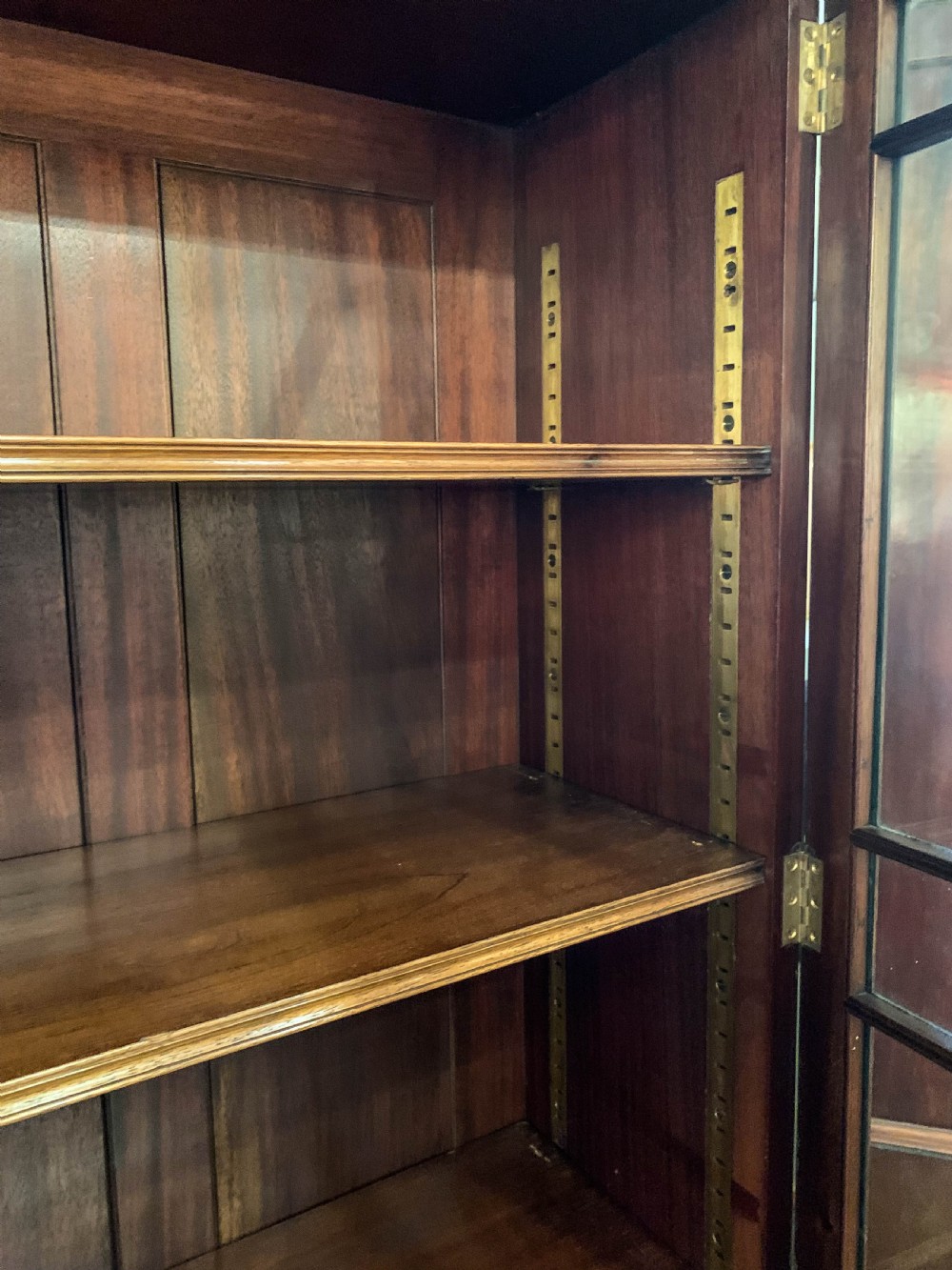 A Super Quality  Writing Desk and Bookcase by Waring and Gillow View IX