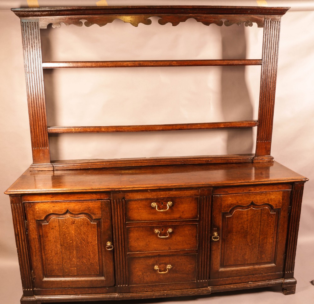 A Superb Georgian Welsh Dresser in Oak
